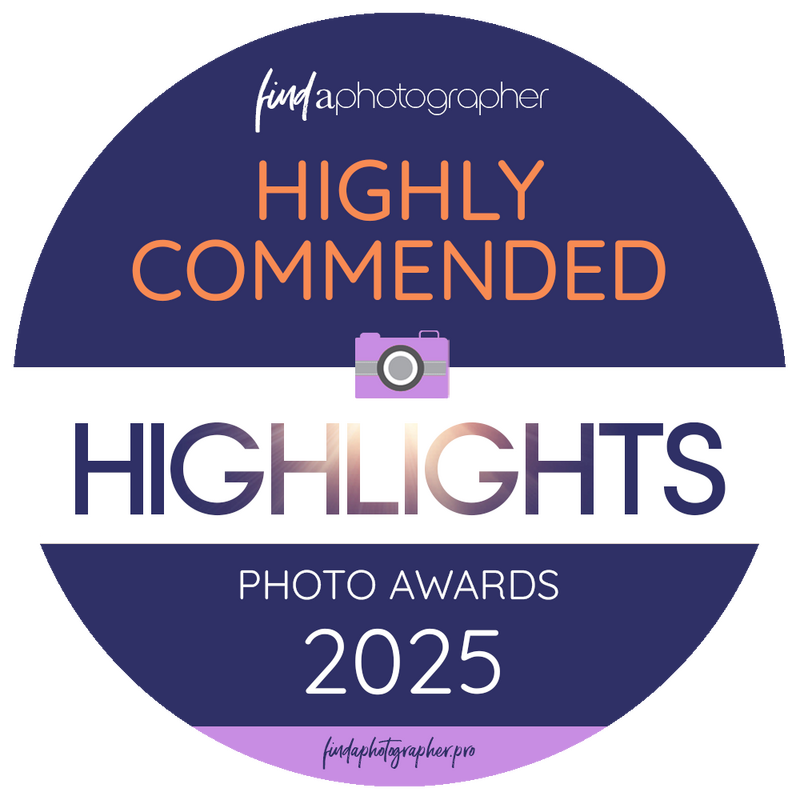 Findaphotographer award 2025 Juliette Scott Photography 