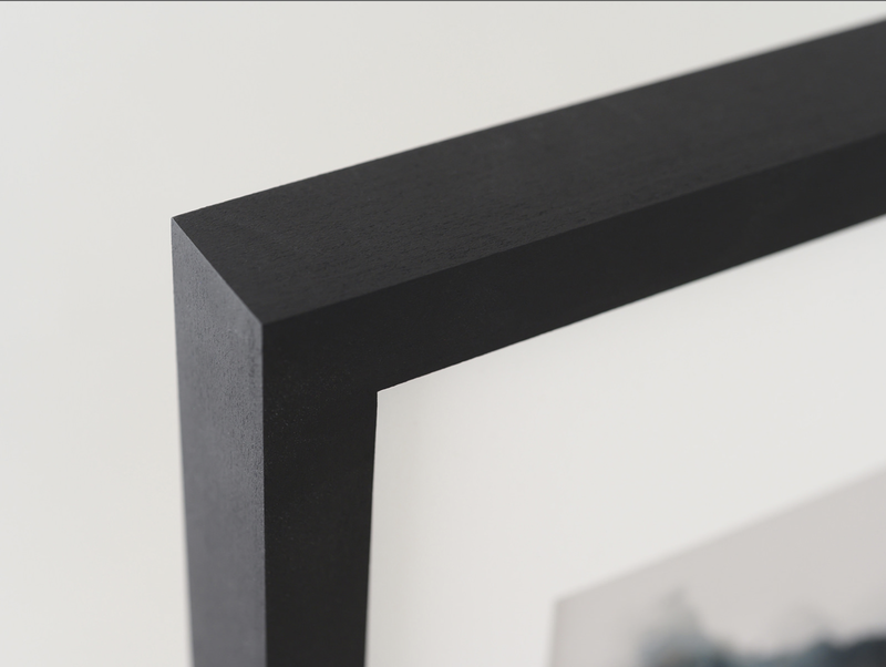 Black wooden Frame corner Juliette Scott Photography